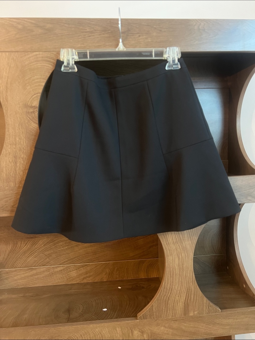 J. Crew Factory Black Mini A-Line Skirt
